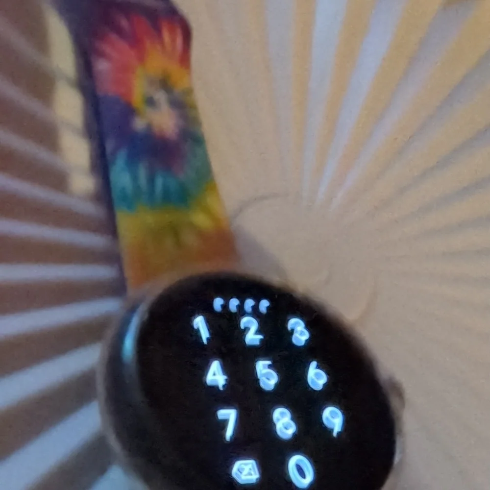 Google Pixel Watch With Charger and The Dye Band